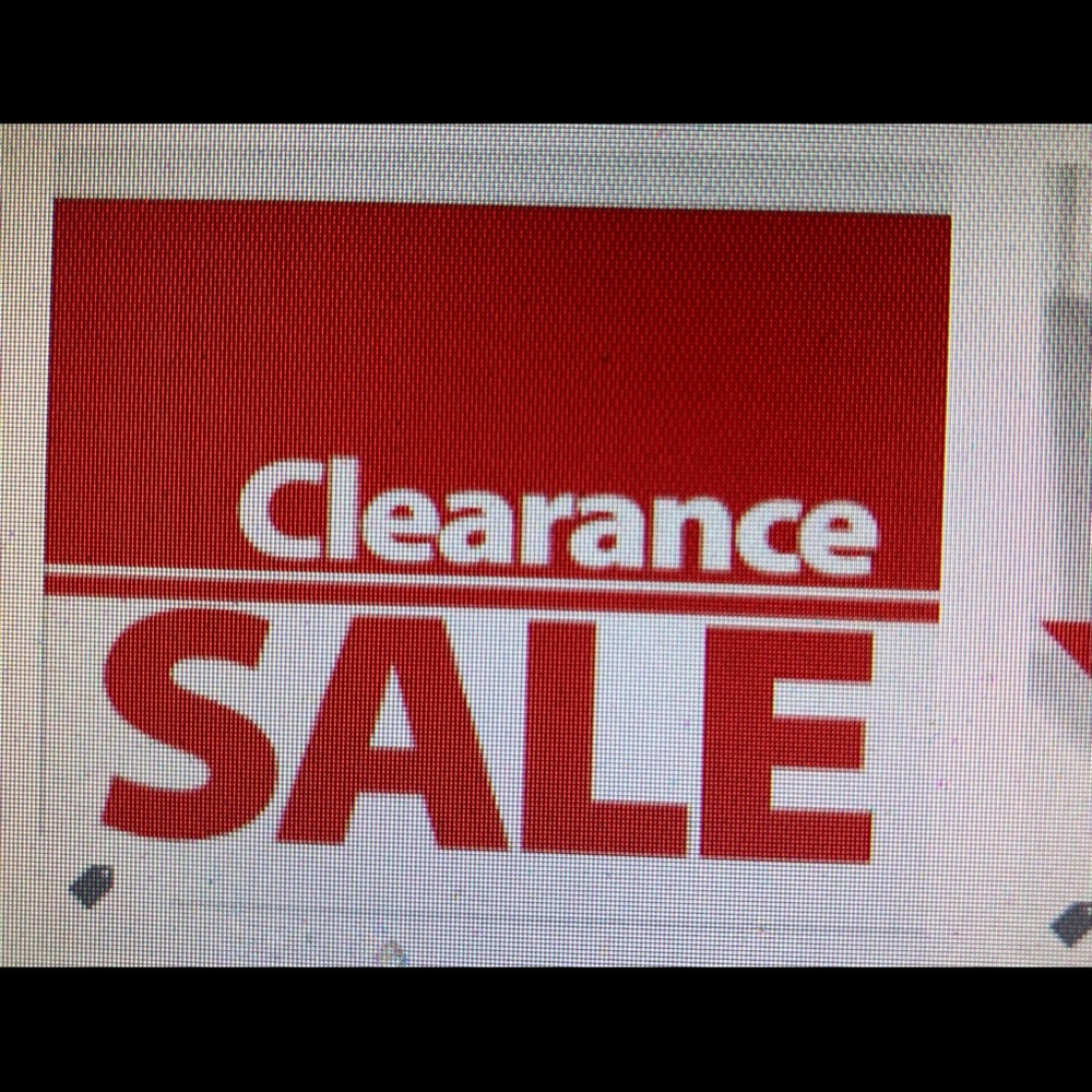 Clearing out my closet!